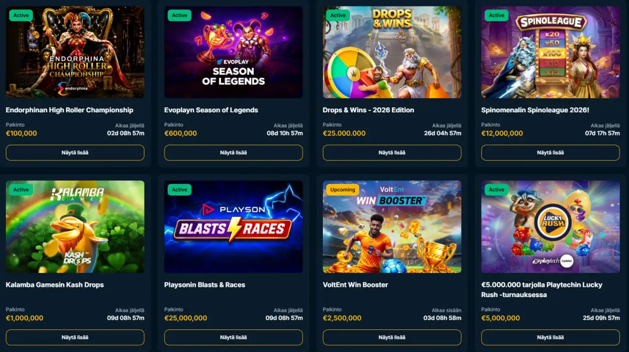 betarenas casino tournaments